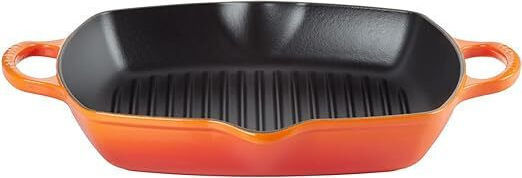 Le Creuset Cast Iron Grill Pan with Enamel Interior Coating 30cm