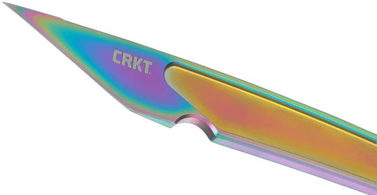 Columbia River Knives Pocket Knife Keychain Multicolour in Sheath (Various Designs) (with Personalization)