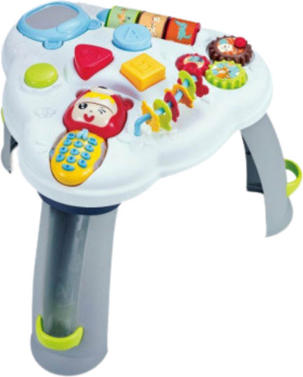 Lean Toys Τραπεζάκι Δραστηριοτήτων Interactive Educational Triangular Table με Φως και Ήχους για 6+ Μηνών