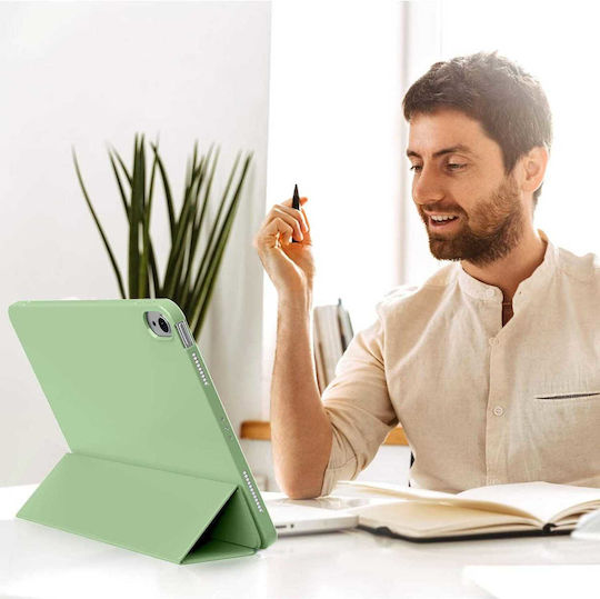 Husă Ipad Air 11 Inch M4 M3 M2 2026-2024 Auto Wake Sleep Ultra Slim Stand Soft Tpu – Verde Menta