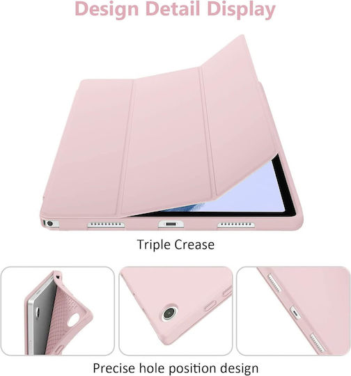 Husă Ultra Slim Oneplus Pad Go 2 12.1" Tpu Siliconă Smart Cover Roz