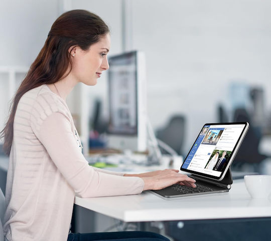 Keyboard Case Nuflaz X7 iPad 10/11" QWERTZ DE Touchpad