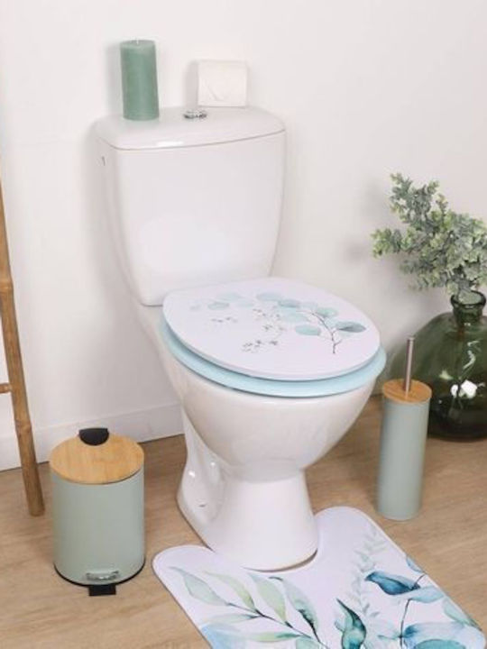 Eurocasa Capace WC Din Lemn 47x37.5cm Multicolor