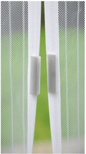 Smartic Smartic Moskitonetz Tür aus Polyester Weiß 150x220cm