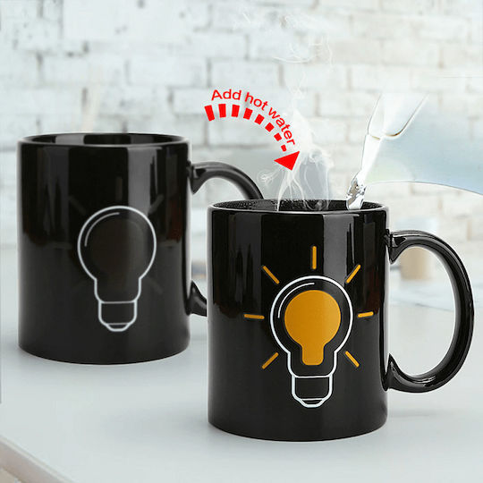 Cană Heat Change Design Bec Aprins