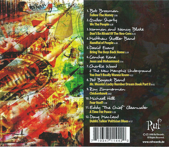 - Rich Man's War - New Blues & Roots Songs Of Peace And Protest CD Μουσικής