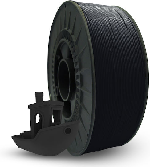 Fiberplastic PETG 3D Printer Filament 1.75mm Black 1kg 1pcs Spool