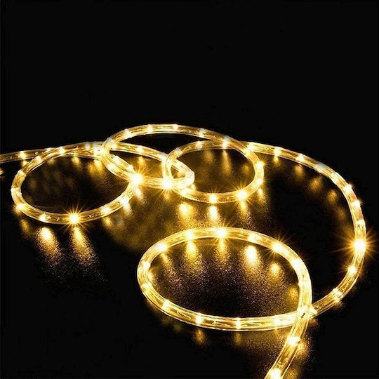 Weihnachtsröhrenlichter Zweikanal 50 Glühbirnen Warmes Weiß mit Programmen und Fernbedienung IP65