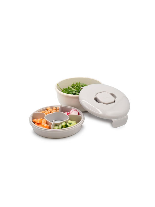 Melii Plastic Lunch Box Purple 1.6lt