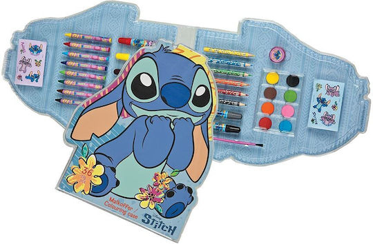 Gim Stitch Colouring Set in Case
