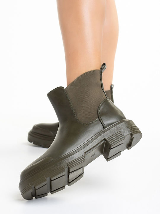 Stiefeletten Damen Astrogala Grün