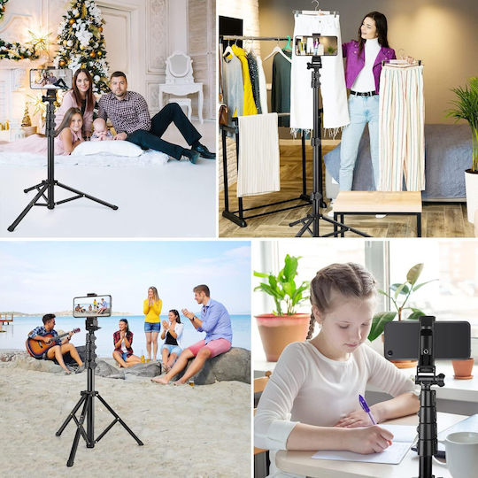 Victiv Telecomandă Pentru Trepied Compact Înălțime 172 Cm Rotire 360° Smartphone-uri Camere