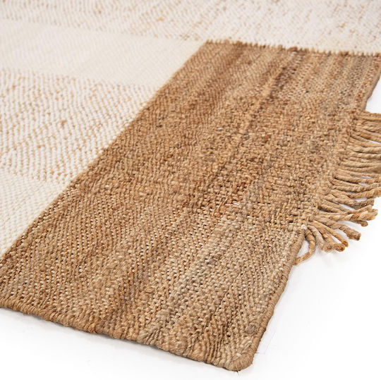 Royal Carpet Handmade Summer Jute Rug 140x200cm Bleach