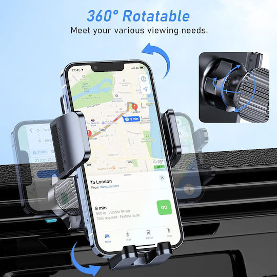 Blukar Car Phone Holder Ventilation Mount 360 Rotation Universal