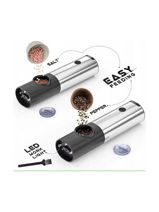 Promis Manual Pepper Mill Ceramic in Gray Color
