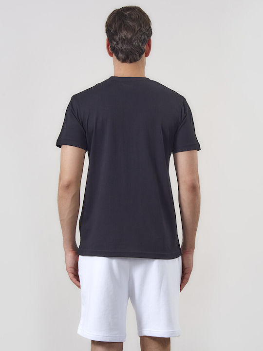 T-shirt Μαυρο
