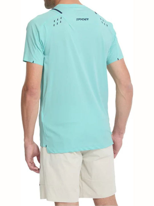 Αθλητικό T-shirt Γαλάζιο