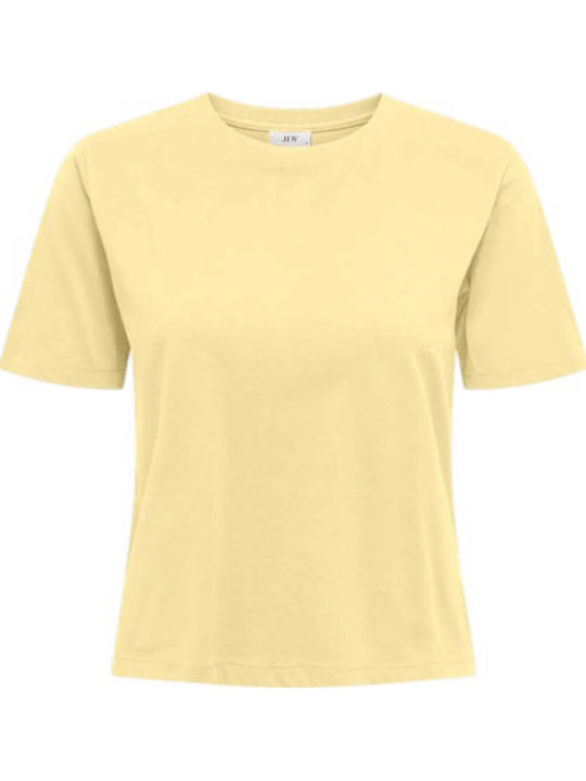 Damen T-shirt Gelb