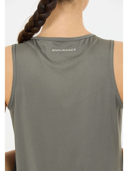 Bluza Damă Fără Mâneci Gunmetal