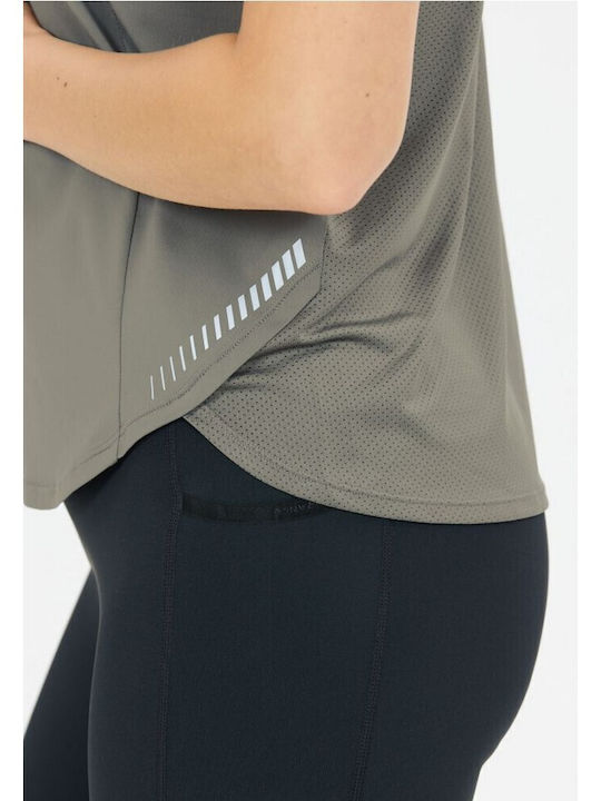 Bluza Damă Fără Mâneci Gunmetal