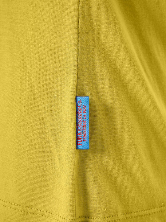 Funky Buddha T-Shirt Yellow