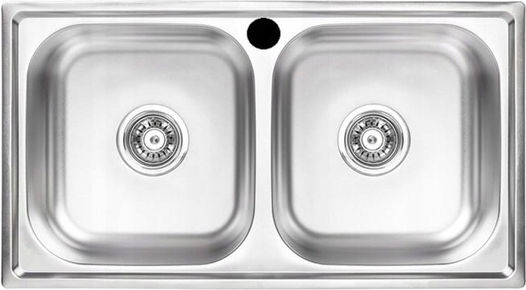 Kuchinox Ένθετος Inox με Μπαταρία Μ78xΠ43cm Γκρι Kuchinox Ένθετος Inox με Μπαταρία Μ78xΠ43cm Γκρι