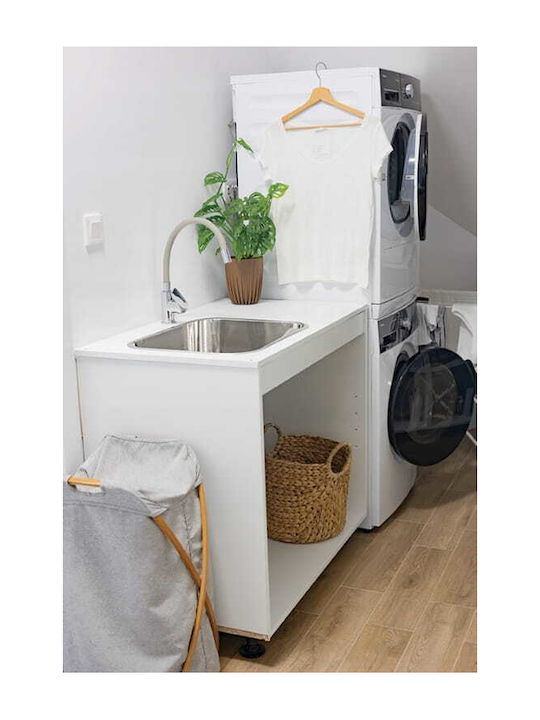 Kuchinox Drop-In Kitchen Sink Inox L65xW45cm Gray 5907791162748