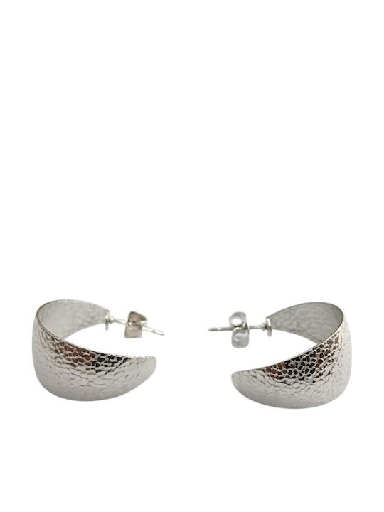 Kalliopi Silver Ohrringe Ohrhänger aus Stahl