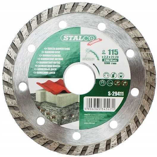 Stalco Диамантен Турбо Диск 115x2.3x22.23мм S-29411
