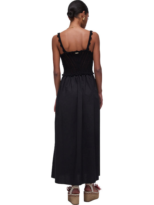 Summer Midi Dress 22222/Black