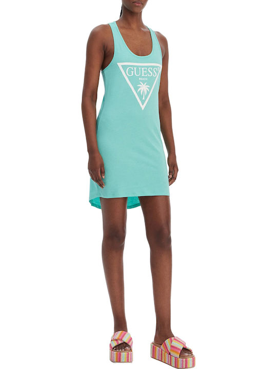 Guess Women's Beachwear Green Dress