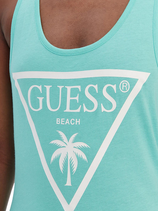 Guess Women's Beachwear Green Dress