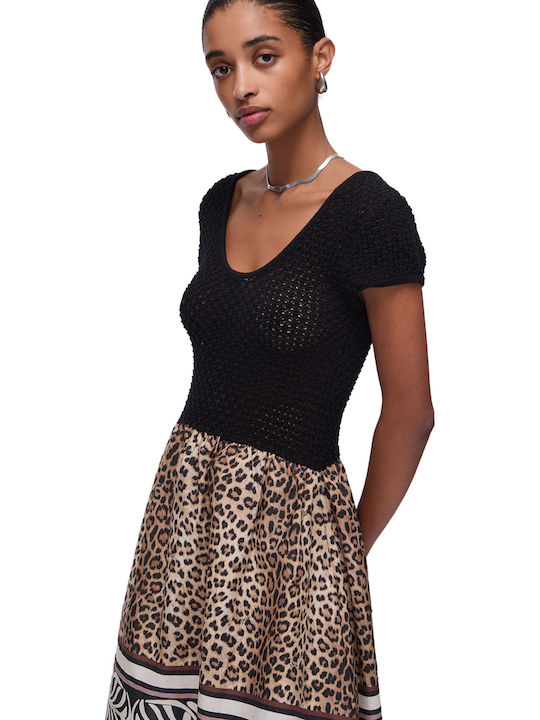 Summer Mini Evening Dress Black