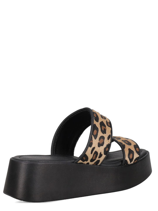 Γυναικεία Σανδάλια Flatforms Μαύρα