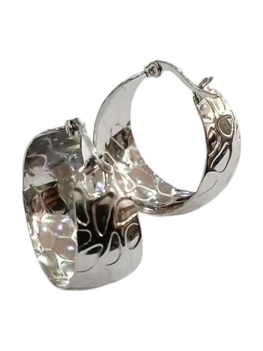Kalliopi Silver Ohrringe Ohrhänger aus Stahl