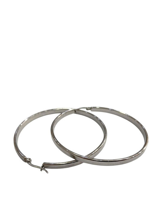 Kalliopi Silver Ohrringe Ohrhänger aus Stahl