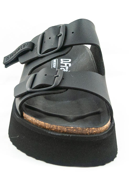 Vibe Sandale Anatomice Damă Negre