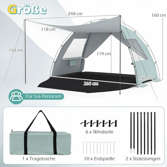 Costway Sunshade Green