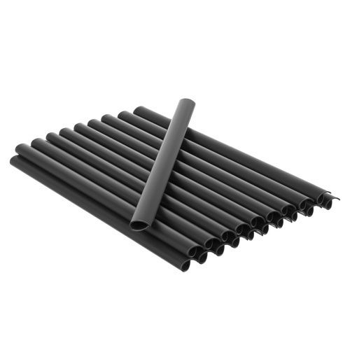 Set 20 Cleme Benzi Gard Universal Rezistent UV PVC 19 X 1,25 Cm Gri Antracit