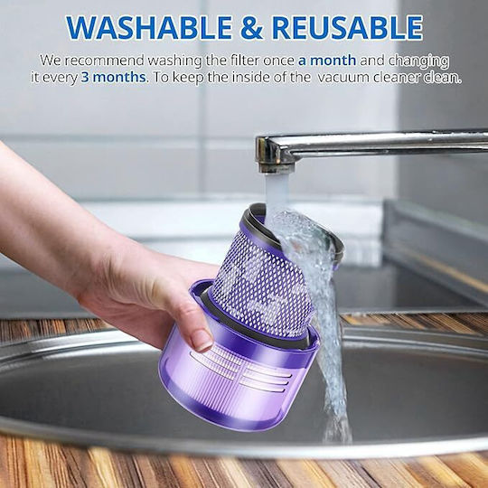 Φίλτρο Hepa Σκούπας Stick Συμβατό με Dyson / Total