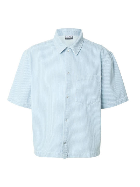 Μακρυμάνικo Τζιν Overshirt New Light Blue Washed