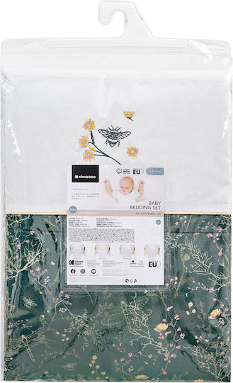 Kikka Boo Cradle Set Secret Garden Secret Garden Green 5 Pieces