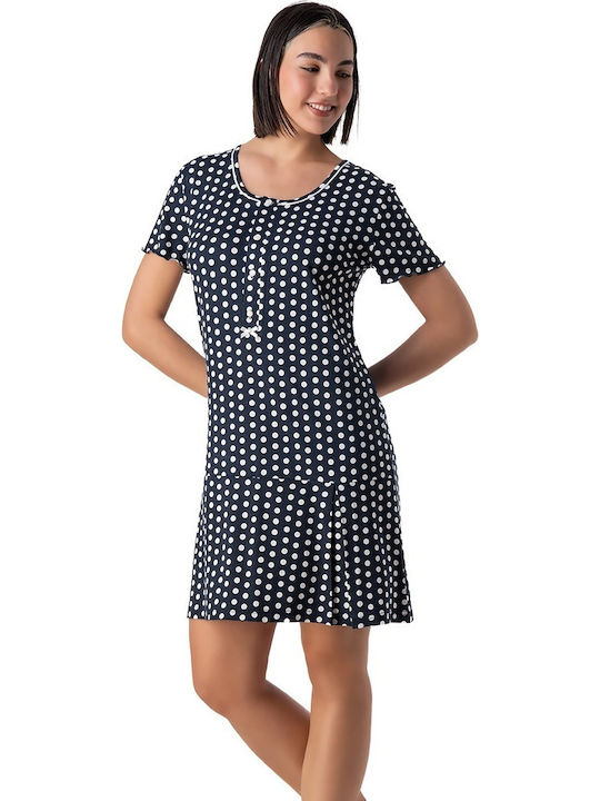 Rachel Summer Women's Nightgown Polka Dot