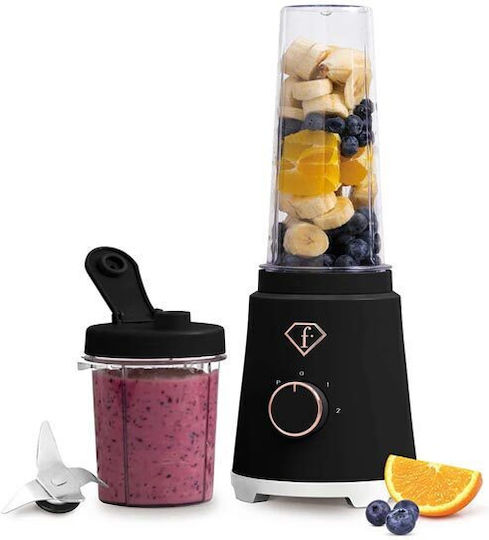 Berlinger Haus Fashion TV Blender with Stainless Steel Jug 300 ml 300W Black