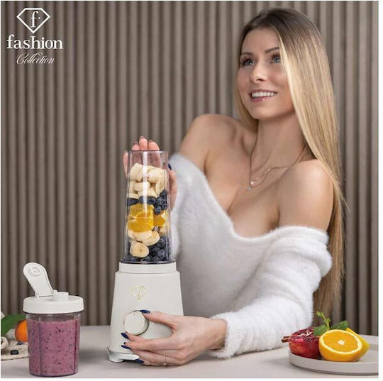 Berlinger Haus Fashion TV Blender with Plastic Jug 300 ml 300W White
