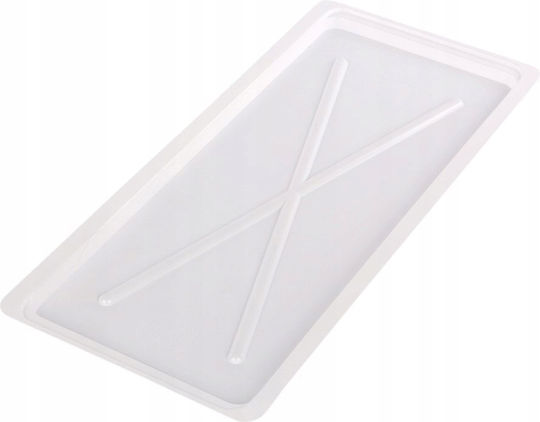 Altom Plastic White Dish Drying Surface 22.5x50cm