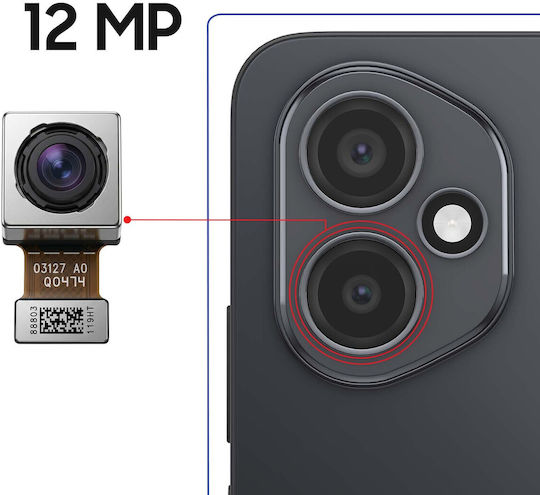 Clappio Cameră Ultra-Largă De 12mp Din Spate Honor 400 Gri