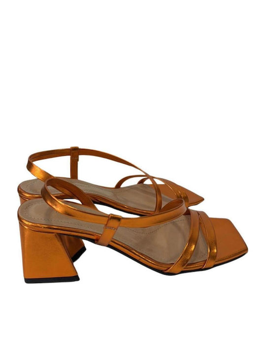 Anatomic Orange Sandals