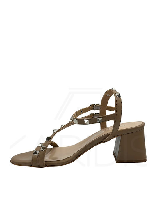 Leather Brown Sandals 11633230 POURO