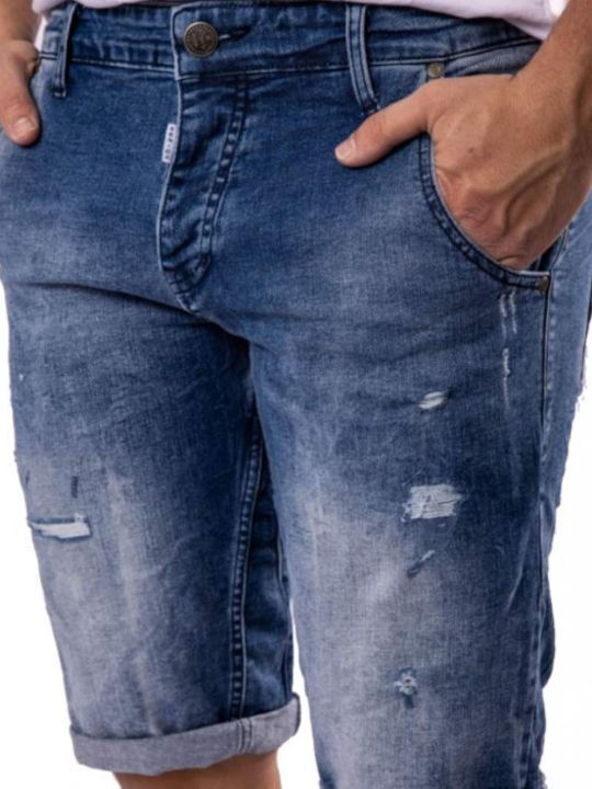 Men's Denim Blue Shorts